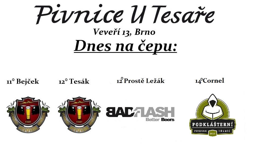 Pivnice U Tesaře 14.07.2016