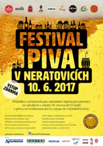 Plakát první ročník Festivalu piva Neratovice